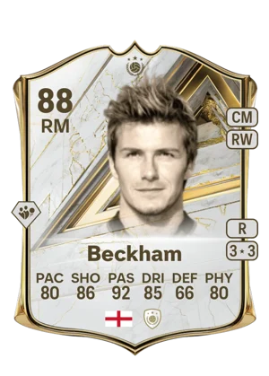 Beckham - 88 - Base Icon EA FC 27 card