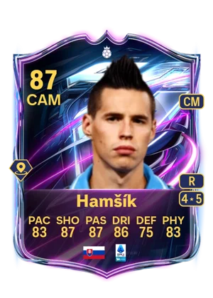 Hamšík - 87 - Base Hero EA FC 27 card