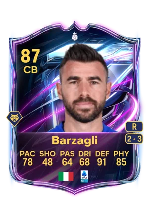 Barzagli - 87 - Base Hero EA FC 27 card