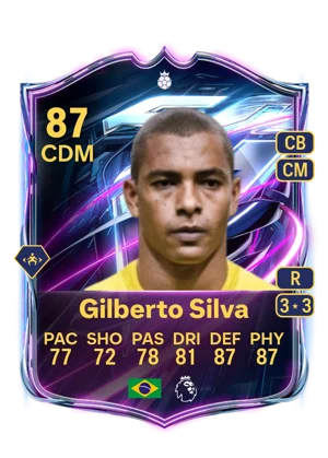 Gilberto Silva - 87 - Base Hero EA FC 27 card