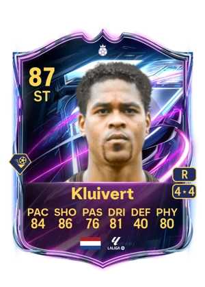 Kluivert - 87 - Base Hero EA FC 27 card