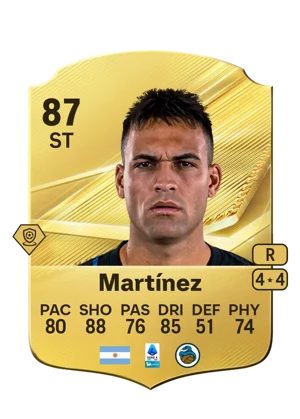 Martínez - 87 - Rare EA FC 27 card