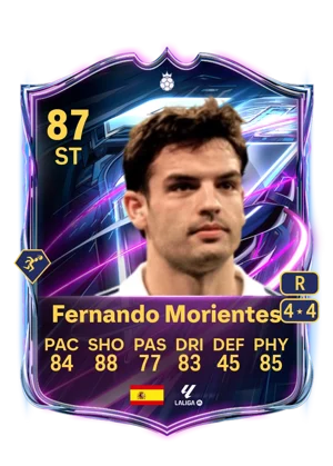 Fernando Morientes - 87 - Base Hero EA FC 27 card