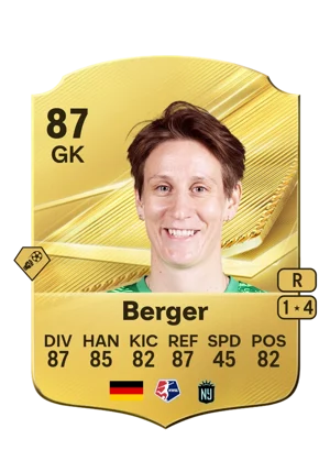 Berger - 87 - Rare EA FC 27 card