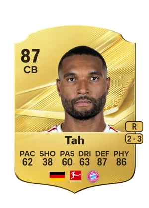 Tah - 87 - Rare EA FC 27 card