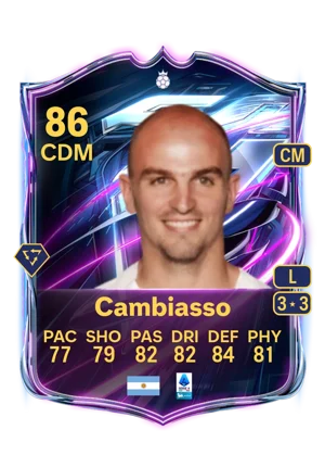 Cambiasso - 86 - Base Hero EA FC 27 card