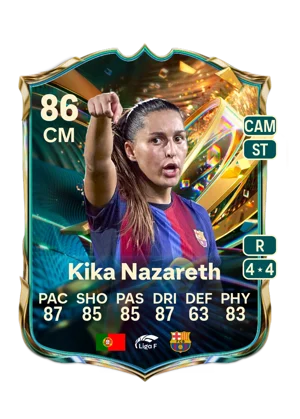 Kika Nazareth - 86 - Destined for Glory EA FC 27 card