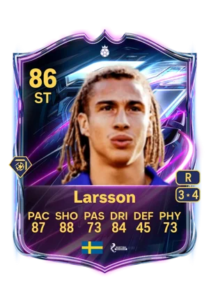 Larsson - 86 - Base Hero EA FC 27 card