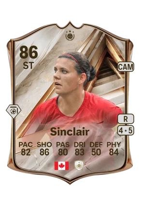 Sinclair - 86 - Debut International Icon EA FC 27 card