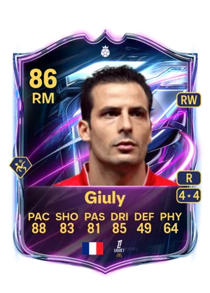 Giuly - 86 - Base Hero EA FC 27 card