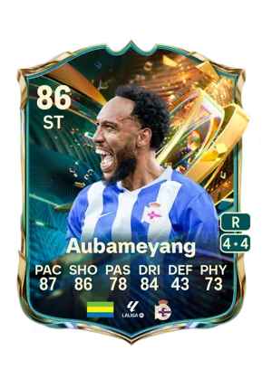 Aubameyang - 86 - Destined for Glory EA FC 27 card