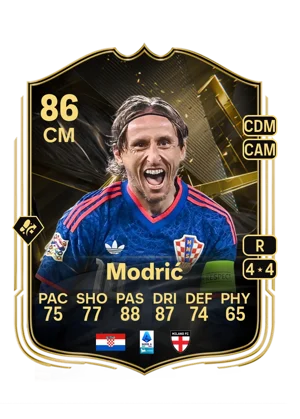 Modrić - 86 - Team of the week EA FC 27 card