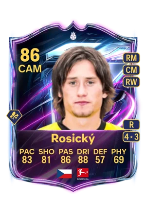 Rosický - 86 - Base Hero EA FC 27 card