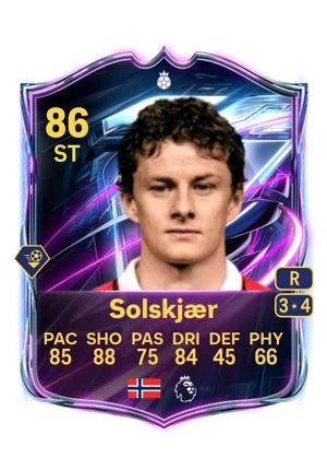 Solskjær - 86 - Base Hero EA FC 27 card