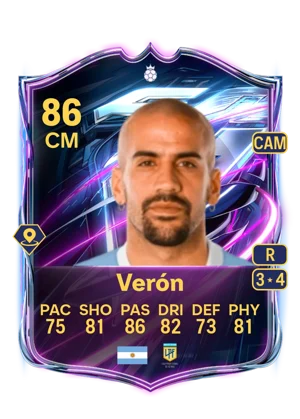 Verón - 86 - Base Hero EA FC 27 card