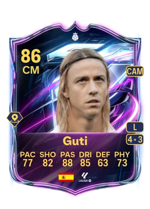 Guti - 86 - Base Hero EA FC 27 card