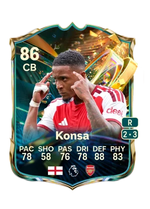 Konsa - 86 - Destined for Glory EA FC 27 card
