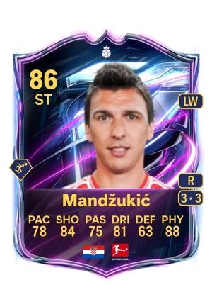 Mandžukić - 86 - Base Hero EA FC 27 card