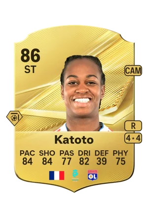 Katoto - 86 - Rare EA FC 27 card