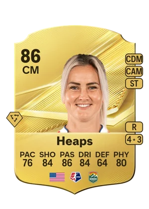 Heaps - 86 - Rare EA FC 27 card