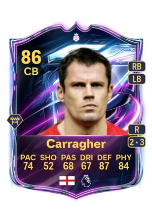 Carragher - 86 - Base Hero EA FC 27 card