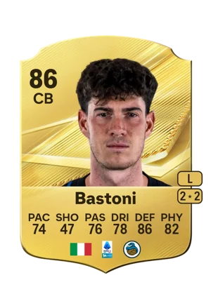 Bastoni - 86 - Rare EA FC 27 card