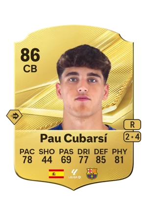 Pau Cubarsí - 86 - Rare EA FC 27 card