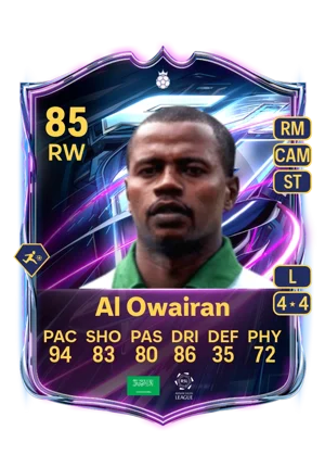 Al Owairan - 85 - Base Hero EA FC 27 card