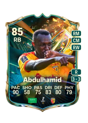 Abdulhamid - 85 - Destined for Glory EA FC 27 card