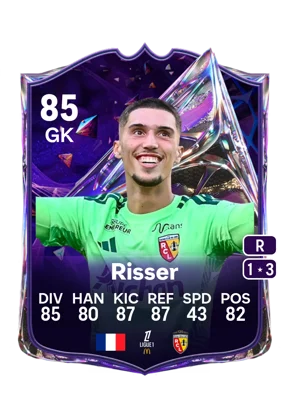 Risser - 85 - Future Stars EA FC 27 card