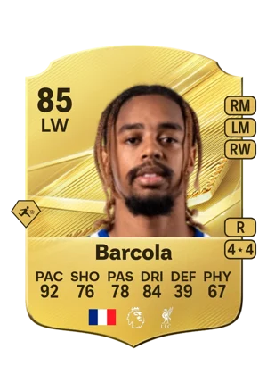 Barcola - 85 - Rare EA FC 27 card