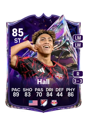 Hall - 85 - Future Stars EA FC 27 card