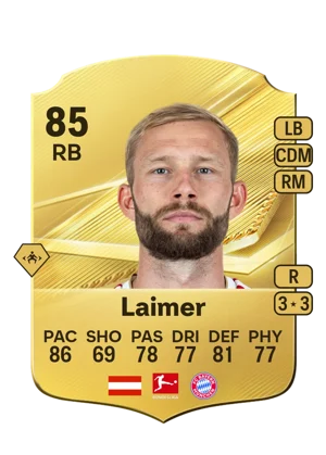 Laimer - 85 - Rare EA FC 27 card
