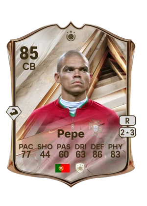 Pepe - 85 - Debut International Icon EA FC 27 card