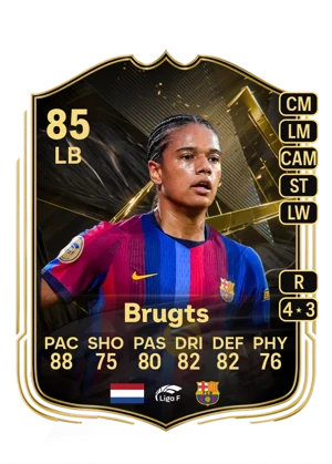 Brugts - 85 - Team of the week EA FC 27 card
