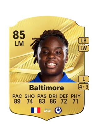Baltimore - 85 - Rare EA FC 27 card
