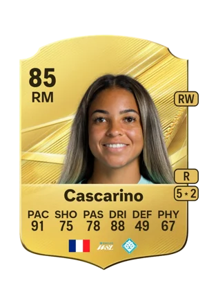 Cascarino - 85 - Rare EA FC 27 card