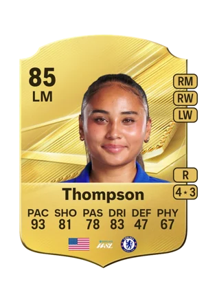Thompson - 85 - Rare EA FC 27 card