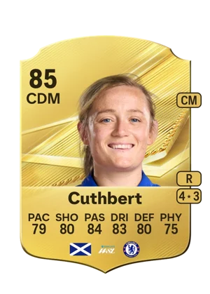 Cuthbert - 85 - Rare EA FC 27 card