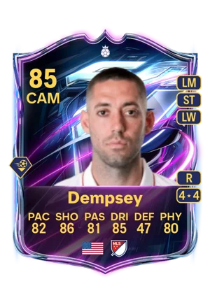 Dempsey - 85 - Base Hero EA FC 27 card