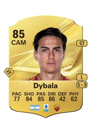 Dybala - 85 - Rare EA FC 27 card
