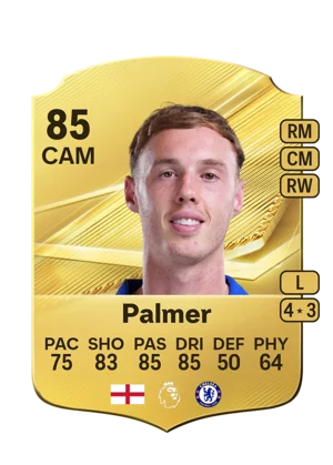 Palmer - 85 - Rare EA FC 27 card