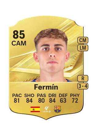 Fermín - 85 - Rare EA FC 27 card