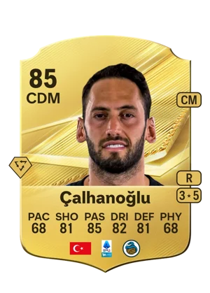Çalhanoğlu - 85 - Rare EA FC 27 card