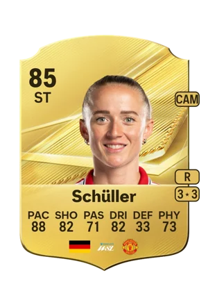 Schüller - 85 - Rare EA FC 27 card