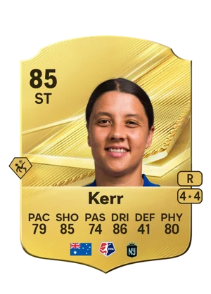 Kerr - 85 - Rare EA FC 27 card