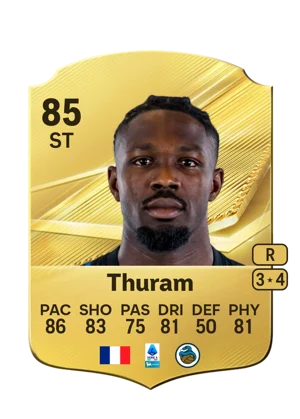 Thuram - 85 - Rare EA FC 27 card