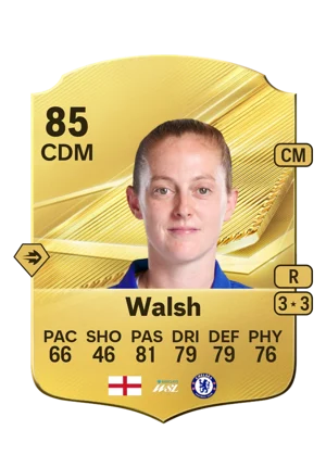 Walsh - 85 - Rare EA FC 27 card