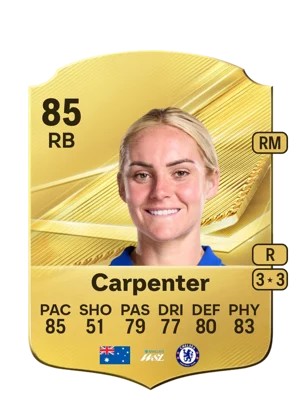 Carpenter - 85 - Rare EA FC 27 card