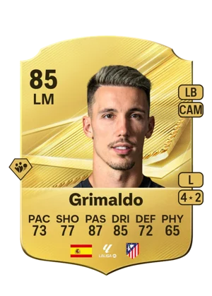Grimaldo - 85 - Rare EA FC 27 card